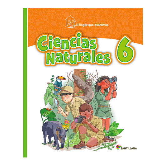 Libro de Texto Santillana Ciencias Naturales 6