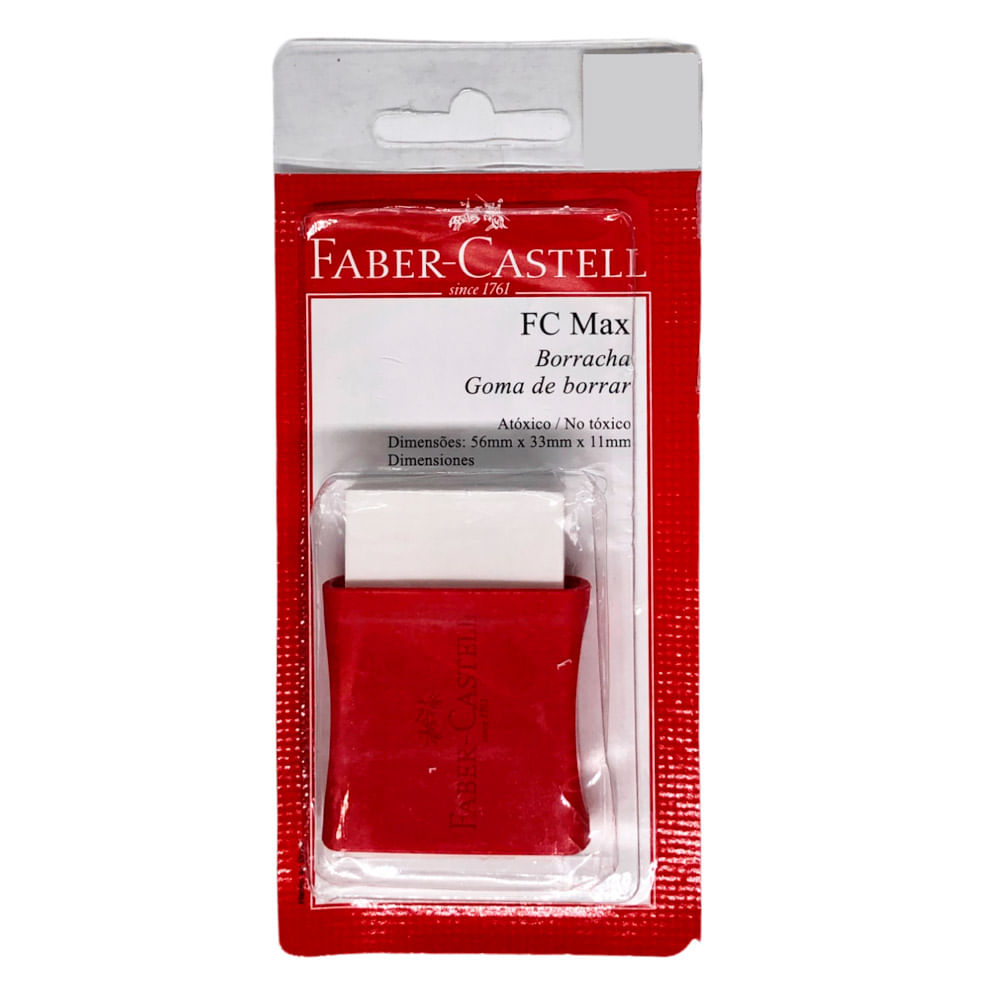 Borrador Faber Castell 5.6 cm x 3.3 cm x 1.1 cm