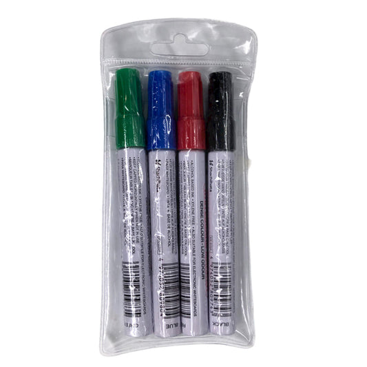 Marcadores Para Tablero Artline 500A de 4 Piezas