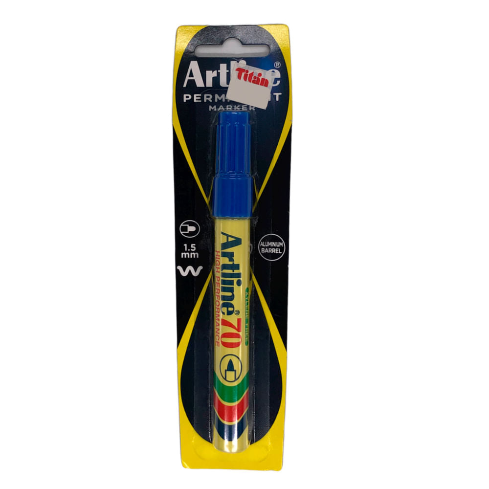 Marcador Permanente Artline 70 Azul
