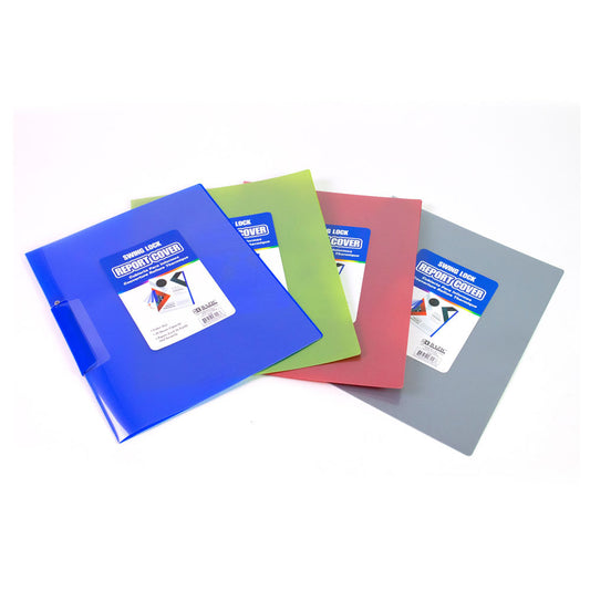 Folder Bazic con Clip Transparente - Surtido