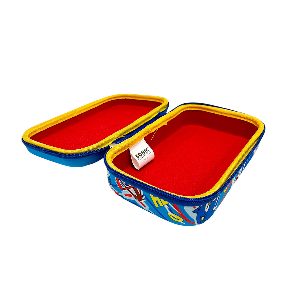 Cartuchera Rígida Sonic / 1 Compartimiento