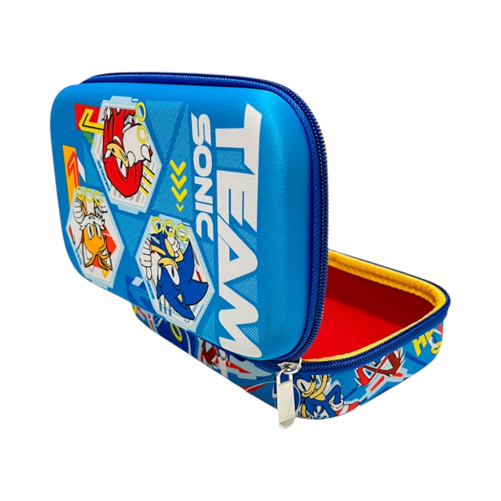 Cartuchera Rígida Sonic / 1 Compartimiento