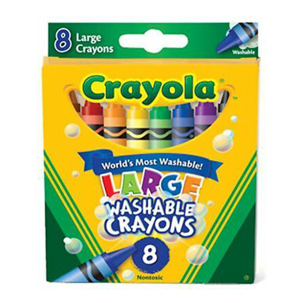 Crayones Lavables Crayola Ultra Large 8 Colores