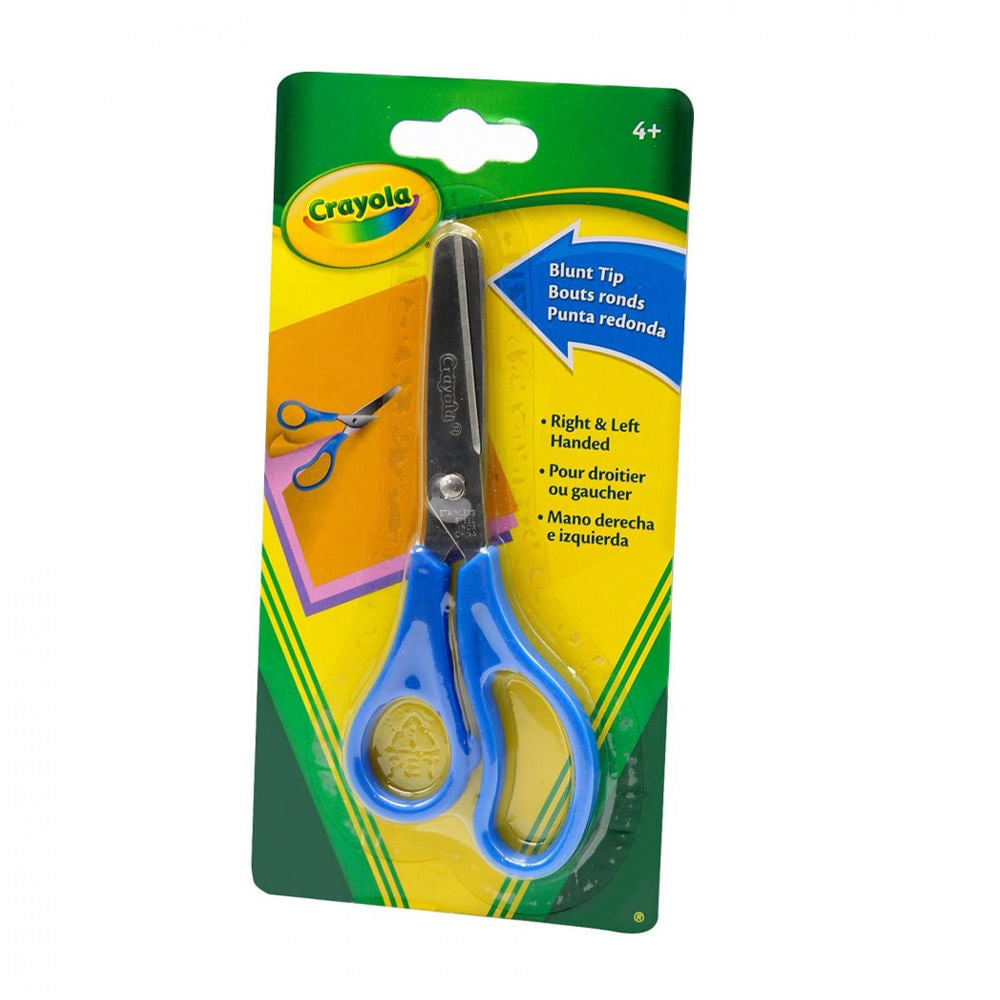 Tijera Crayola Con Punta Roma