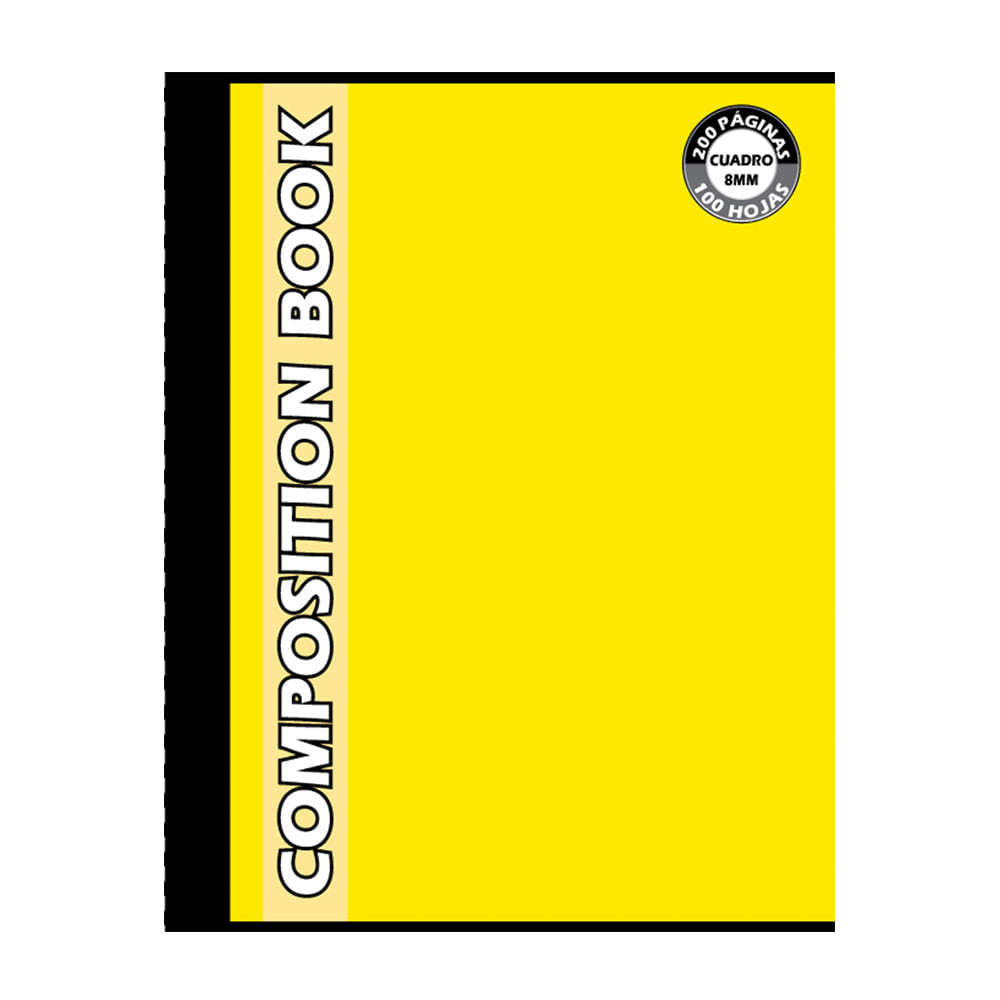 Cuaderno Cosido Mediano Cuadritos Balboa Composition de 200 Páginas - Surtido