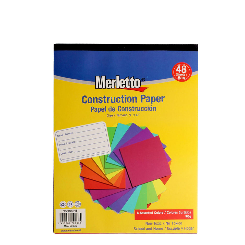 Papel de Construcción Merletto de 48 Hojas