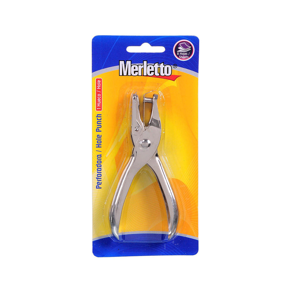 Abre hueco de Metal Merletto Un Orificio