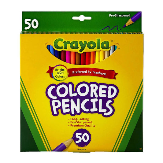 Lápices Crayola de 50 Colores