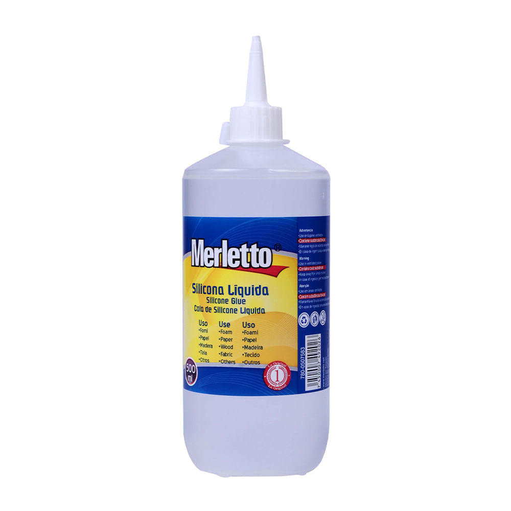Goma de Silicona Fría Merletto de 500 ml