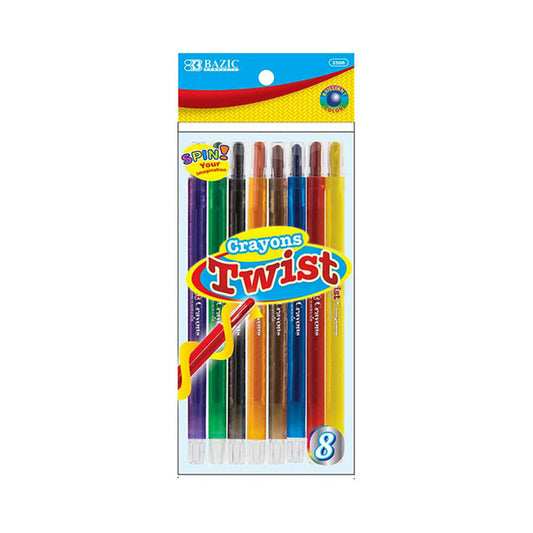 Crayones Twist Bazic de 12 Colores