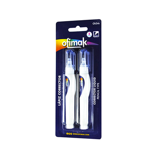 Líquido Corrector Ofimak de 9 ml 2 Piezas