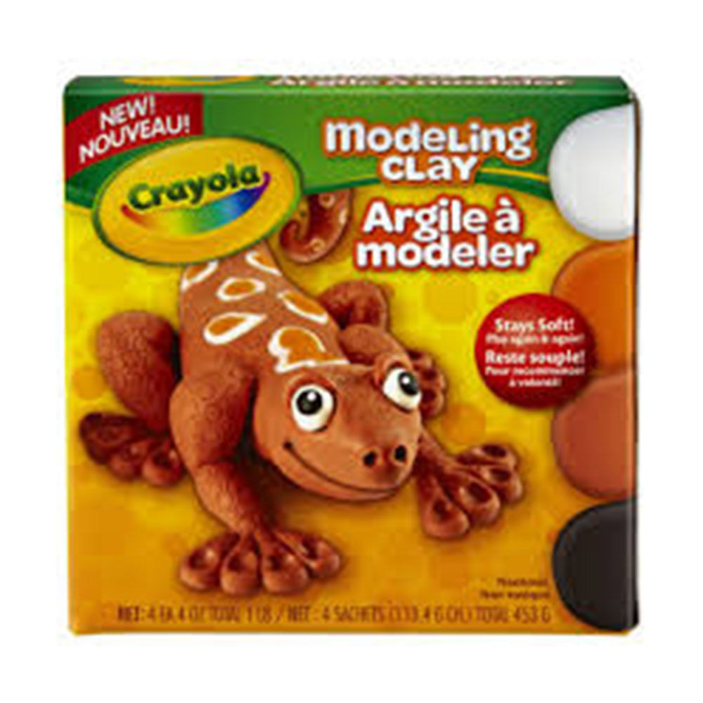 Masilla Crayola Neutral 4 oz - 4 Colores