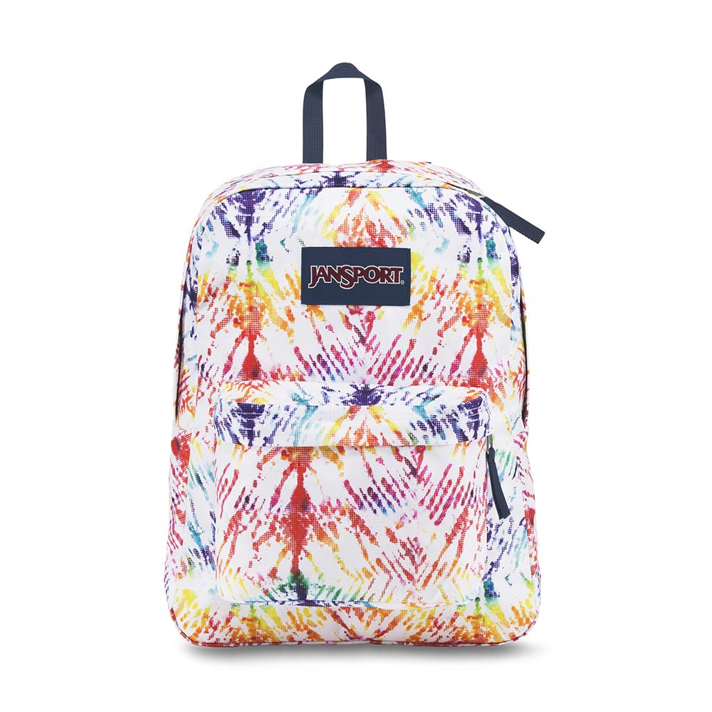 Mochila Jansport Superbreak Rainbow Tie Dye
