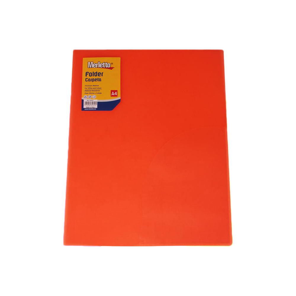 Carpeta A4 Merletto Plástica - Surtido