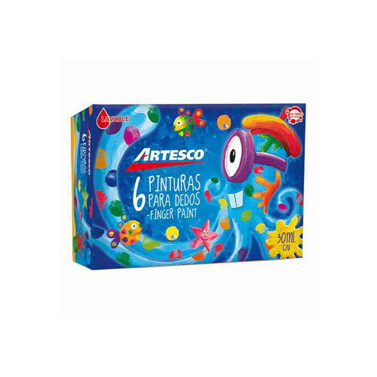 Pintadedos Artesco 30 ml - 6 Colores