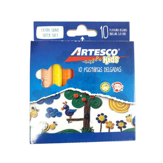 Masilla Artesco Delgada de 10 Colores