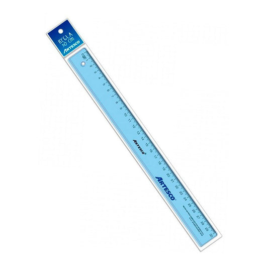Regla Artesco Plástica de 30 cm