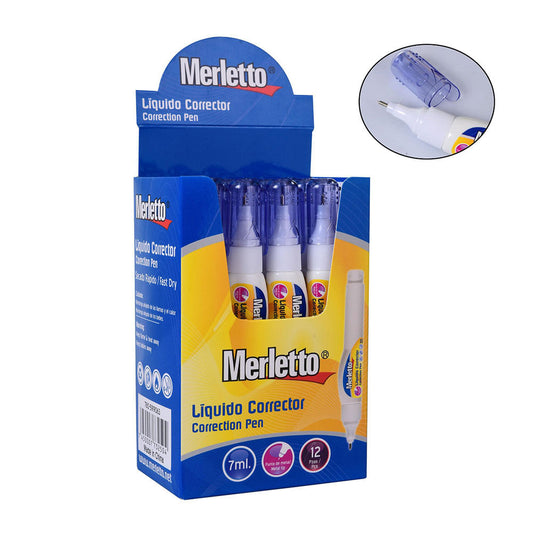 Líquido Corrector Merletto de 9 ml