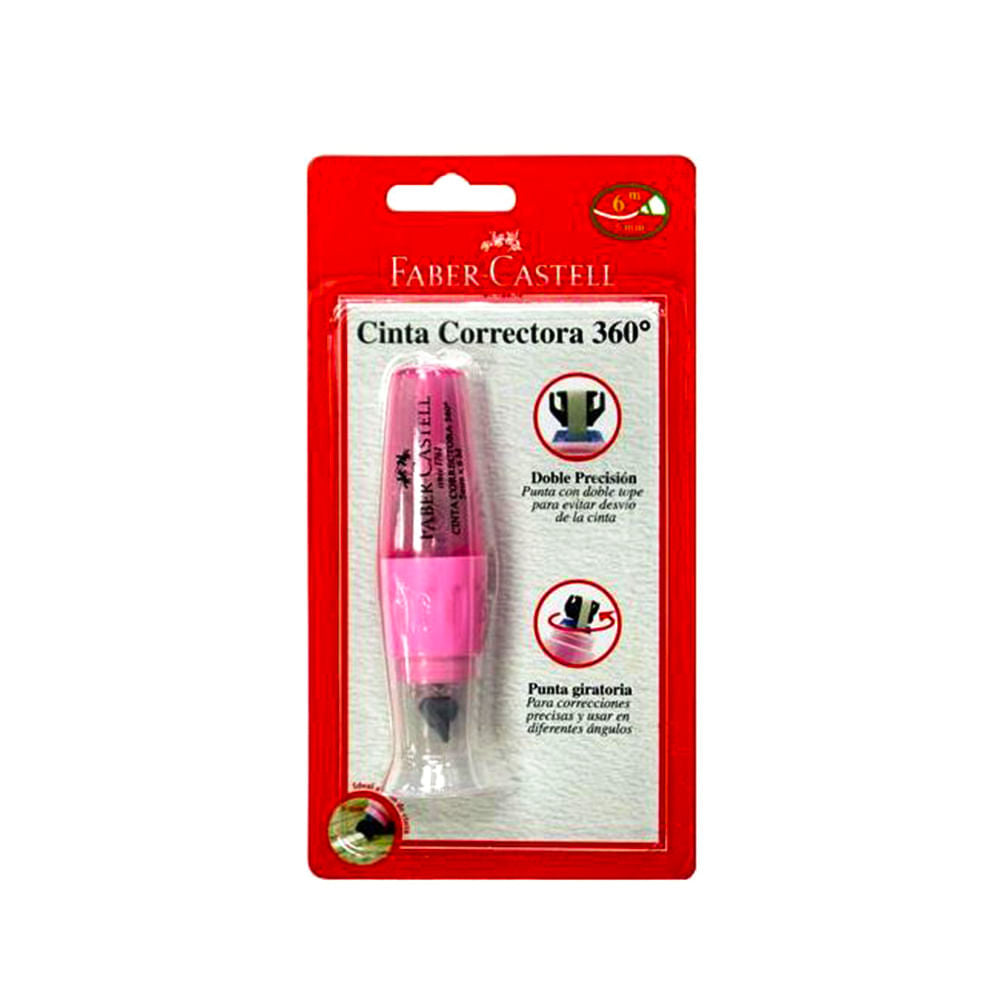 Cinta Correctora 360° Faber Castell