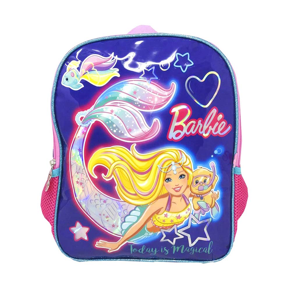 Mochila Barbie Sirena de 13"
