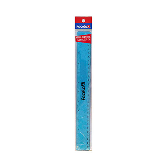 Regla Facela Flexible de 30 cm - Surtido