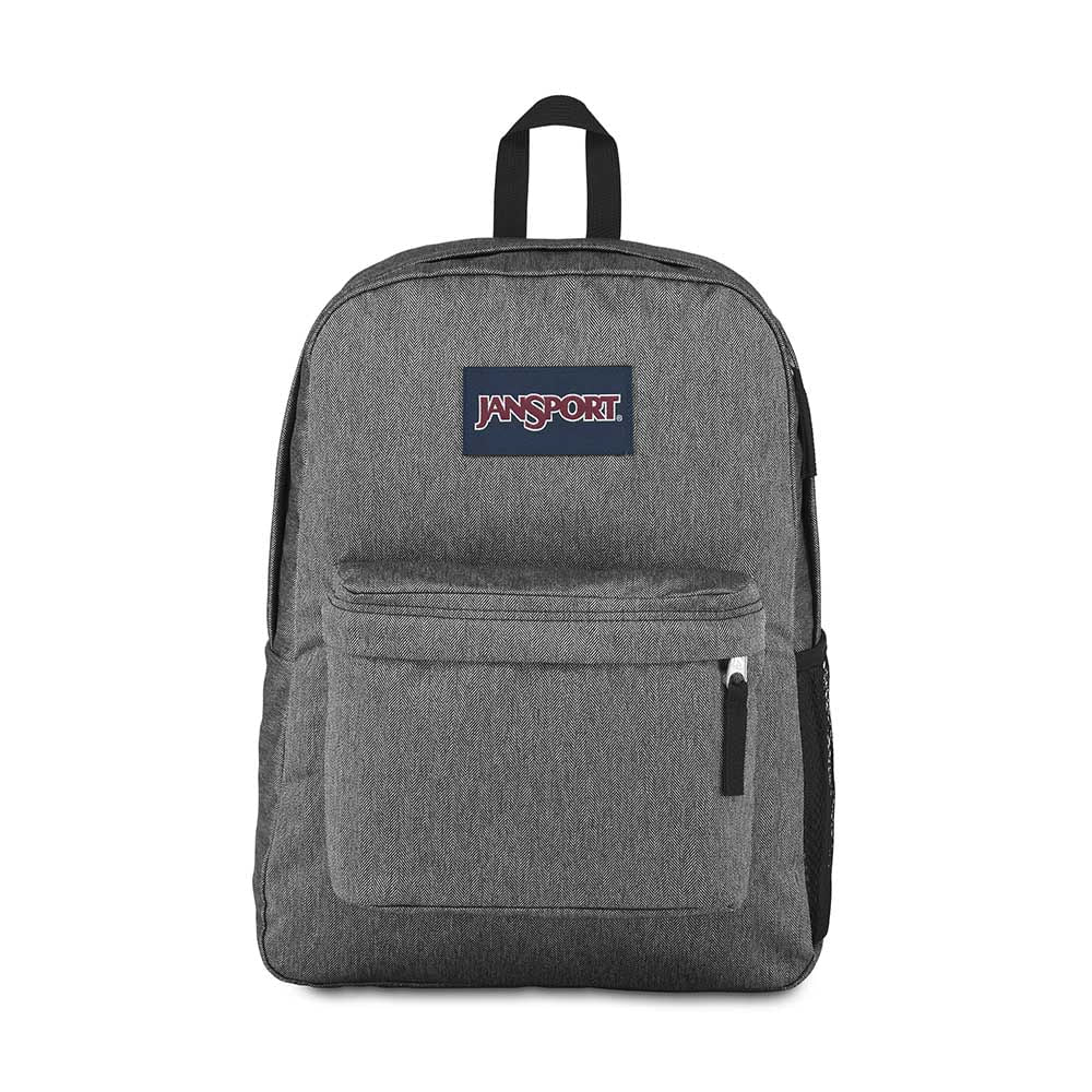 Mochila Jansport Hyperbreak Black White Herringbone