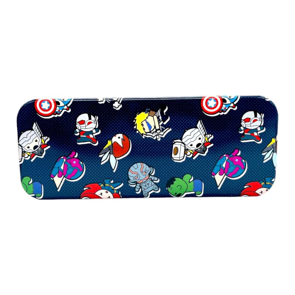 Cartuchera Marvel Kawaii de 8" - Surtido