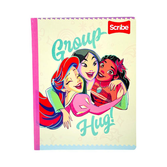Cuaderno Cosido Scribe Princess Raya Ancha 200 Páginas - Surtido