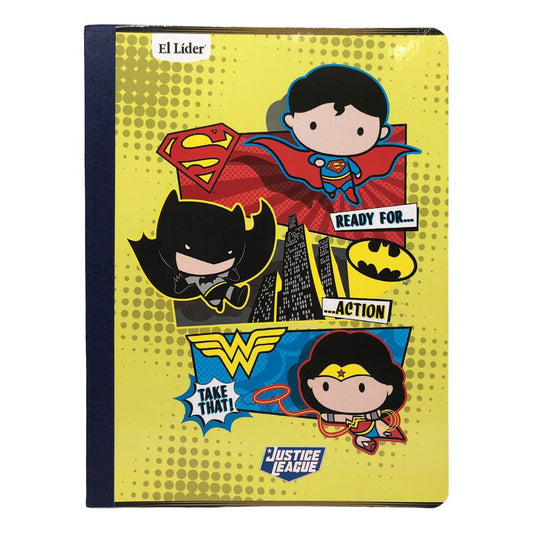Cuaderno Cosido El Líder Raya Ancha 104 Páginas - Surtido