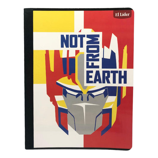 Cuaderno Cosido El Líder Transformers Raya Ancha 104 Páginas - Surtido