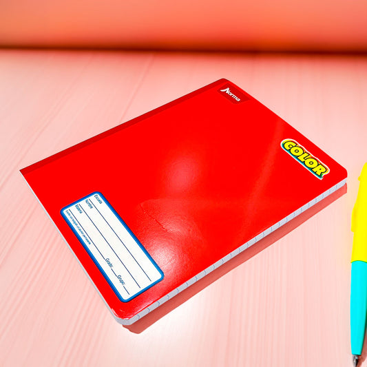 Cuaderno Cosido Norma Color / Raya Ancha / 200 Páginas / Surtido