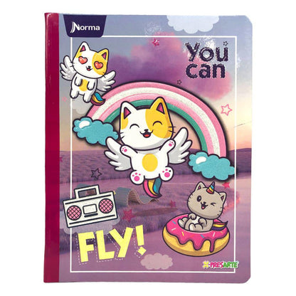 Cuaderno Cosido Norma X-Presarte / Raya Ancha / 96 Páginas / Surtido