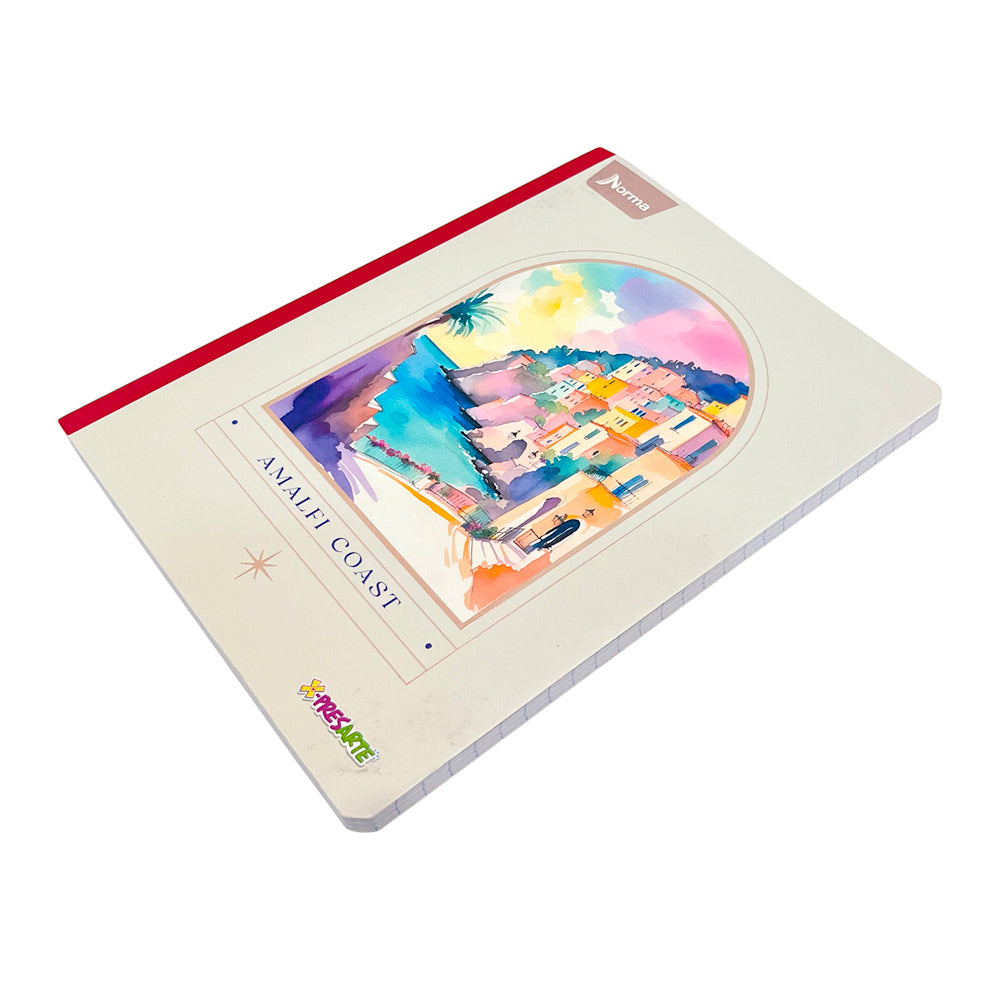 Cuaderno Cosido Norma X-Presarte / Raya Ancha / 160 Páginas / Surtido