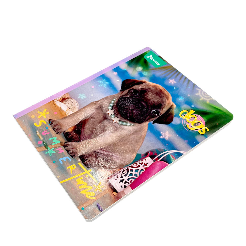 Cuaderno Cosido Norma Cats/Dog - Doble Raya / 200 Páginas / Surtido