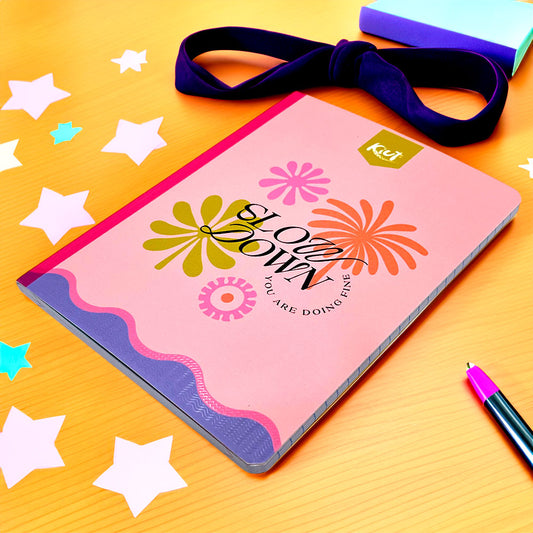 Cuaderno Cosido Kiut Norma de 200 Páginas / Raya Ancha / Surtido