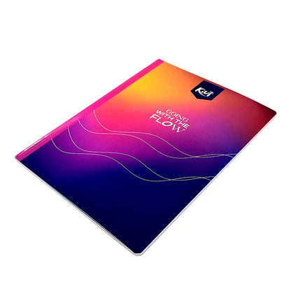 Cuaderno Cosido Kiut Norma de 200 Páginas / Raya Ancha / Surtido