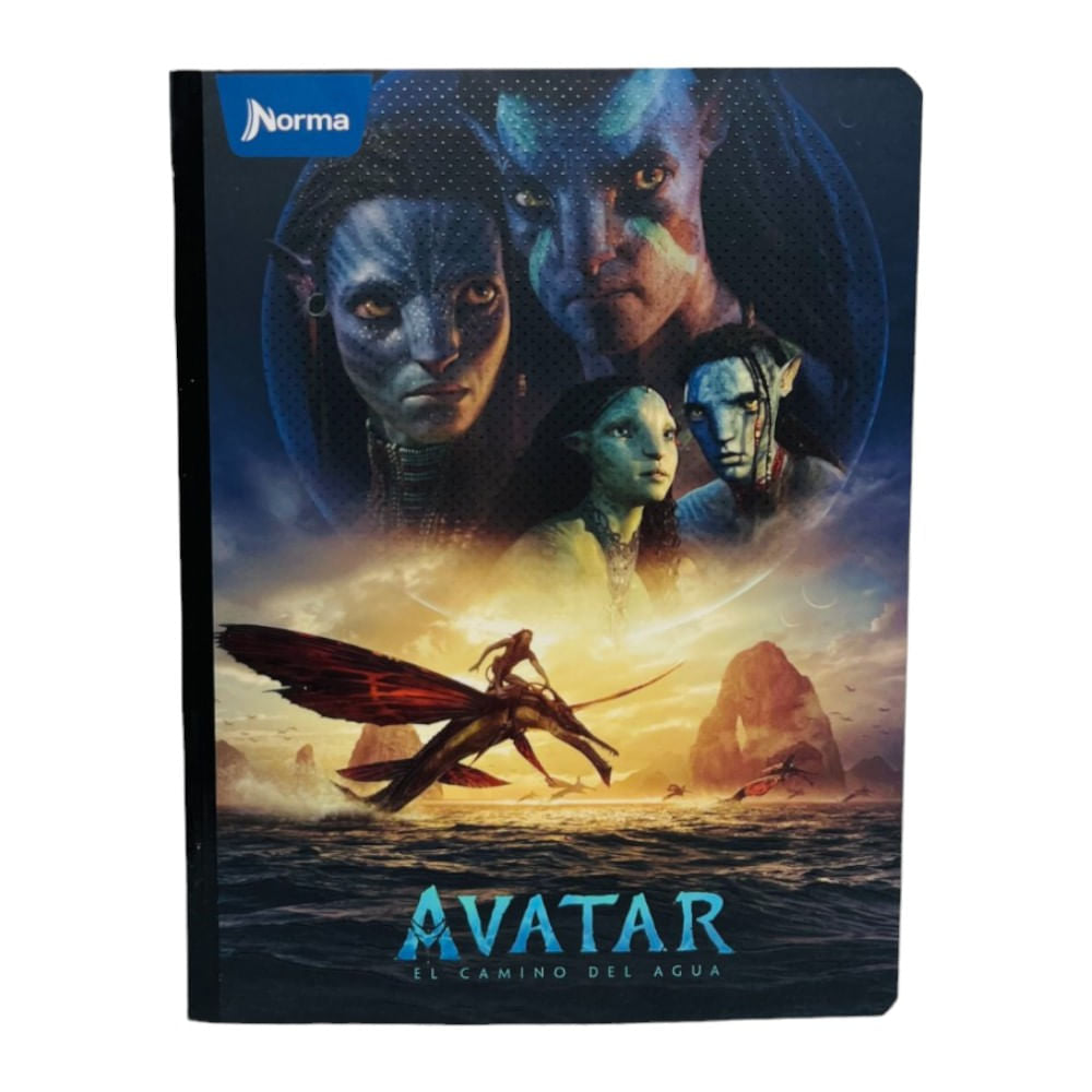 Cuaderno Cosido Norma Avatar Raya Ancha de 200 Páginas