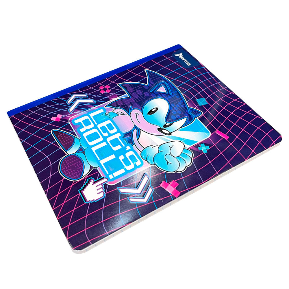 Cuaderno Cosido Norma Sonic Raya Ancha 200 Páginas - Surtido