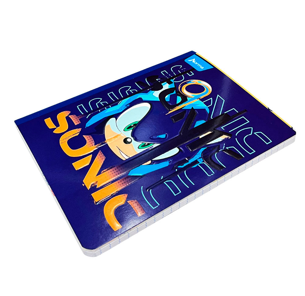 Cuaderno Cosido Norma Sonic Raya Ancha 200 Páginas - Surtido