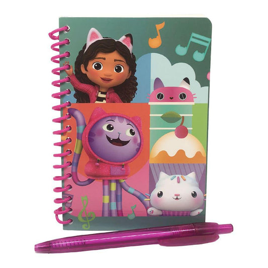 Libreta Para Notas Gabby Dollhouse Con Bolígrafo 50 Hojas