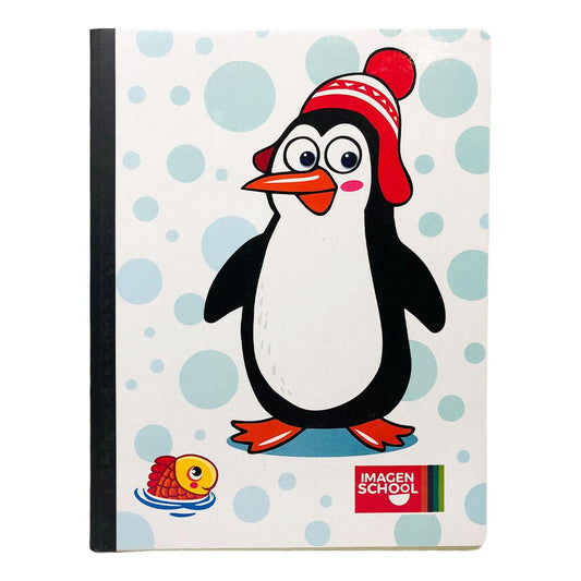 Cuaderno Cosido Imagen School Gde 200P R/A Disenos Surt