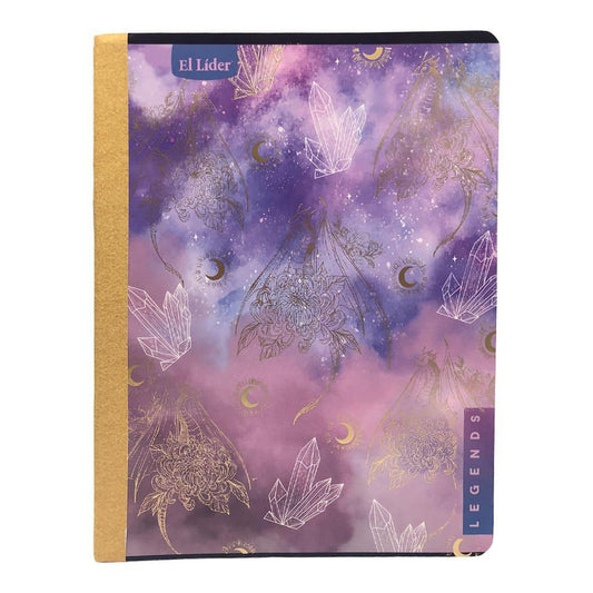 Cuaderno Cosido El Líder Legends Raya Ancha 200 Páginas - Surtido