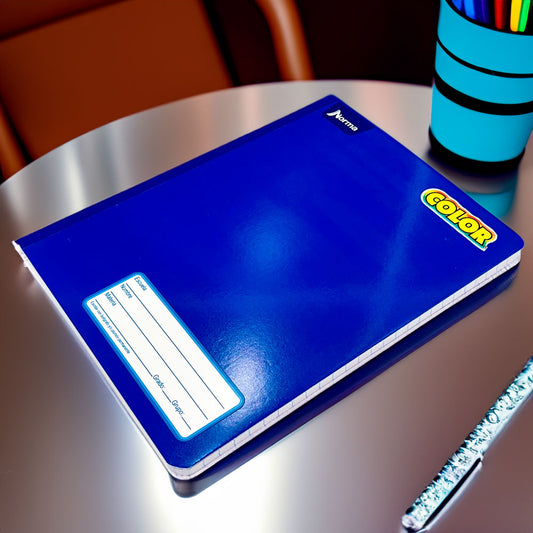 Cuaderno Cosido Norma Color / Doble Raya / 200 Páginas / Surtido