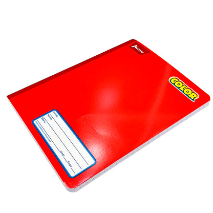 Cuaderno Cosido Norma Color / Doble Raya / 200 Páginas / Surtido