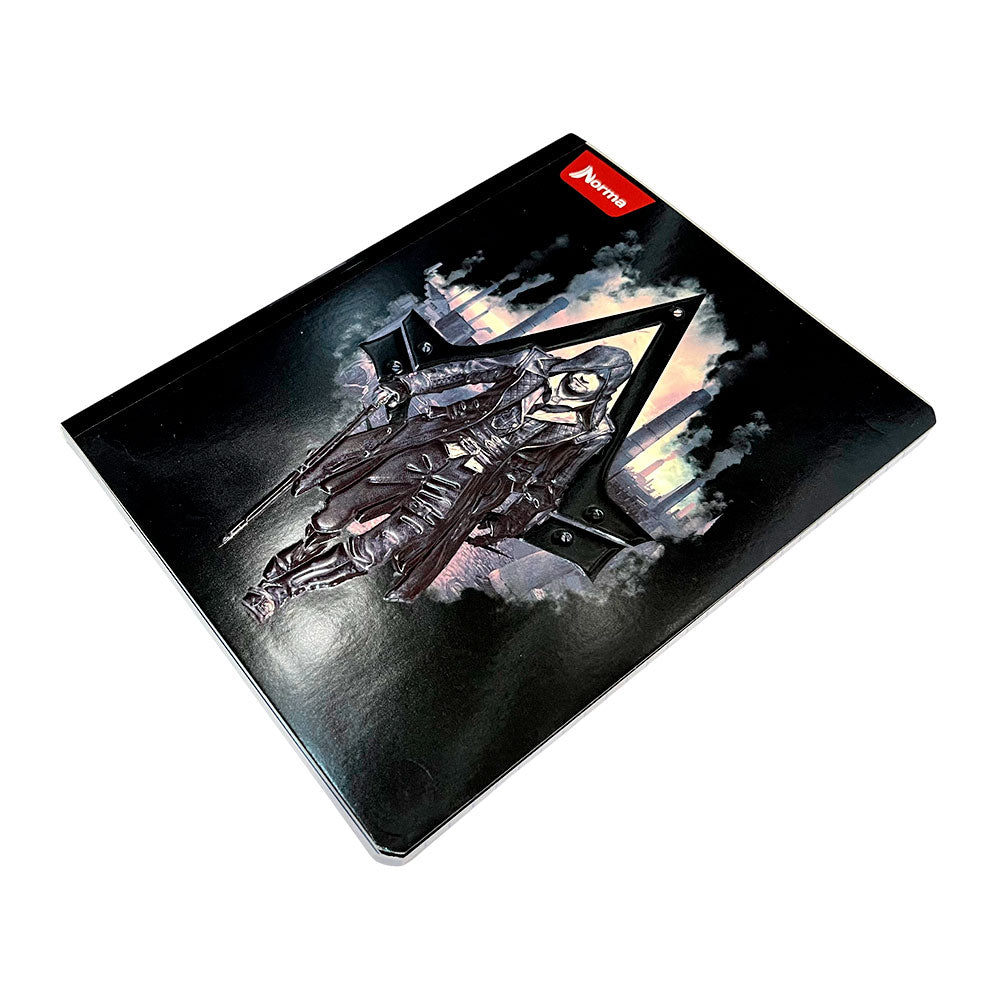 Cuaderno Cosido Norma Assassins - Raya Ancha de 200 Páginas / Surtido