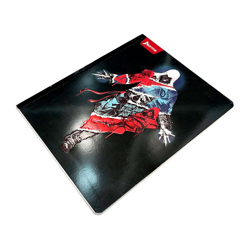 Cuaderno Cosido Norma Assassins - Doble Raya de 200 Páginas / Surtido