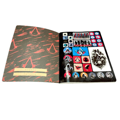 Cuaderno Cosido Norma Assassins - Doble Raya de 200 Páginas / Surtido