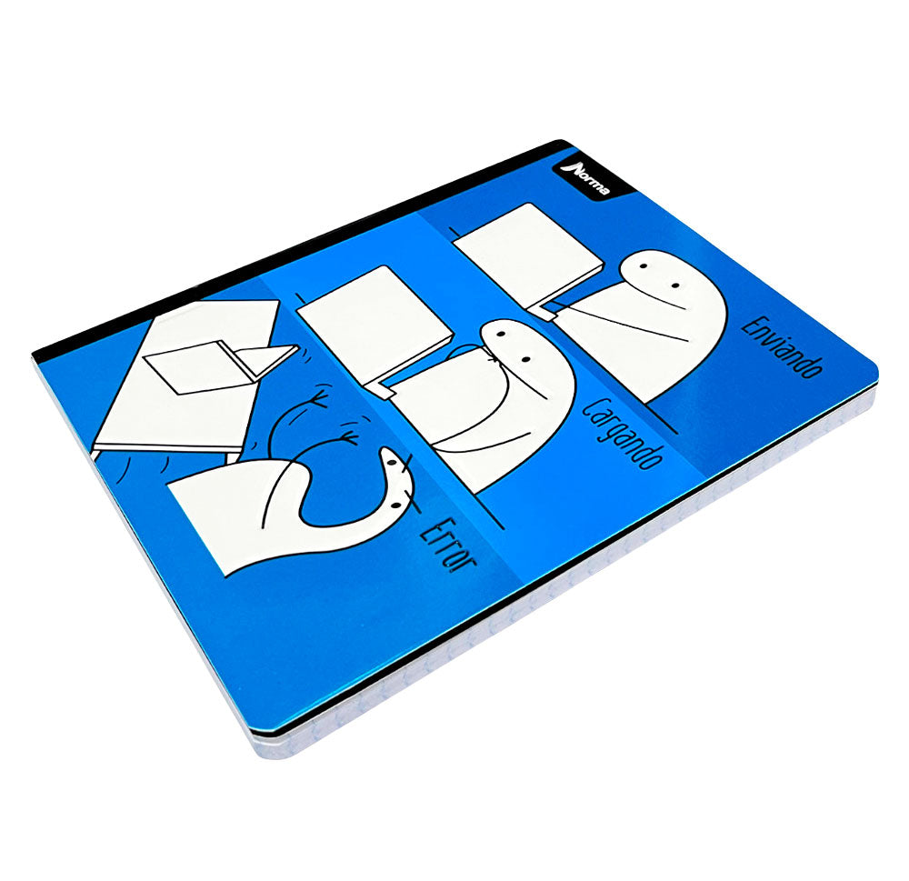 Cuaderno Cosido Norma Flork 200 Páginas de Cuadrito - Surtido