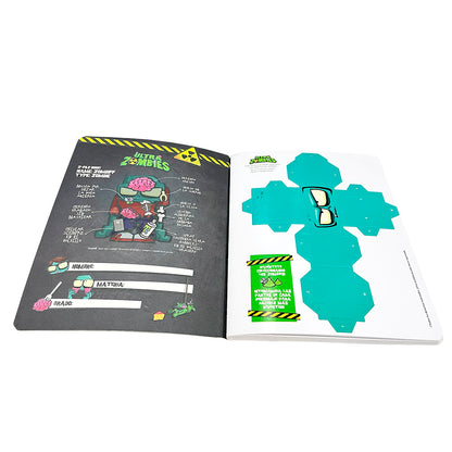 Cuaderno Cosido Norma Ultra Zombies de 200 Páginas / Raya Ancha / Surtido